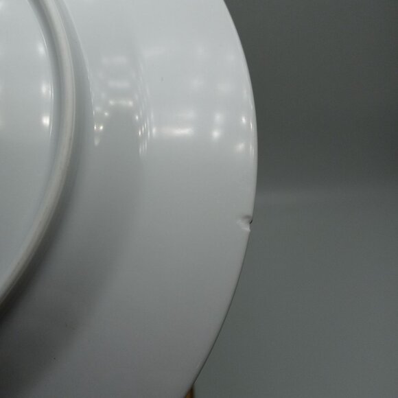 Noritake Bancroft Gold Flower Basket Dinner Plate 5481 Japan Porcelain - Picture 2 of 11